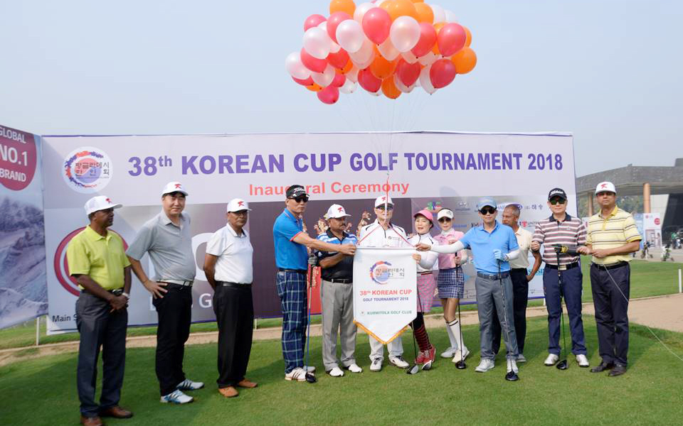 ‘제38회 코리안 컵 골프 토너먼트(Korean Cup Golf Tournament)’가 Kurmitola 골프 클럽에서 개최됐다.[사진제공=방글라데시한인회]