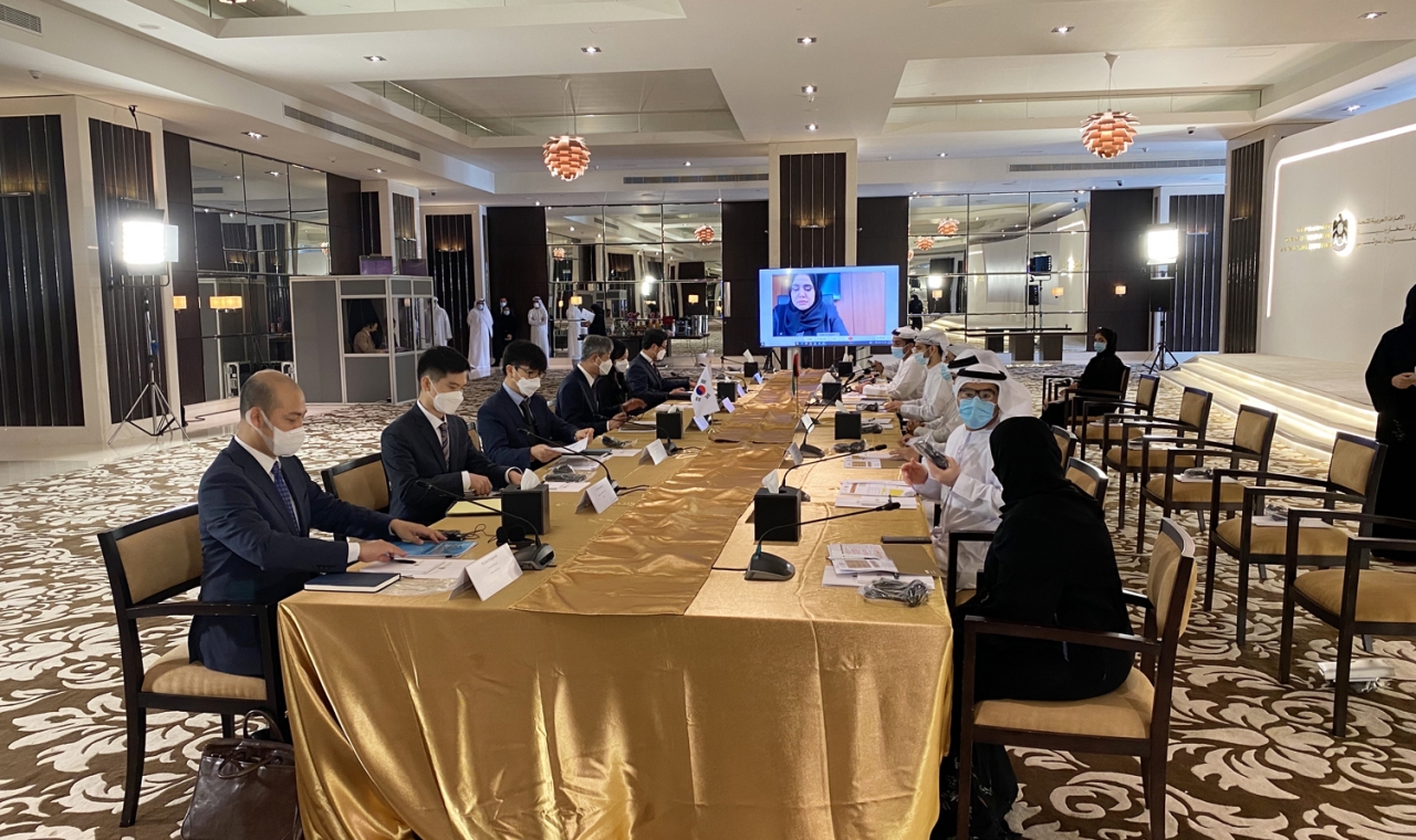 지난 6월23일 UAE 아부다비에서 제1차 한-UAE 영사공동위원회가 열렸다.[사진제공=외교부]
