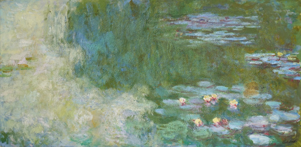 '수련이있는 연못'(Le Bassin Aux Nympheas,1919-1920)[사진제공=문화체육관광부]