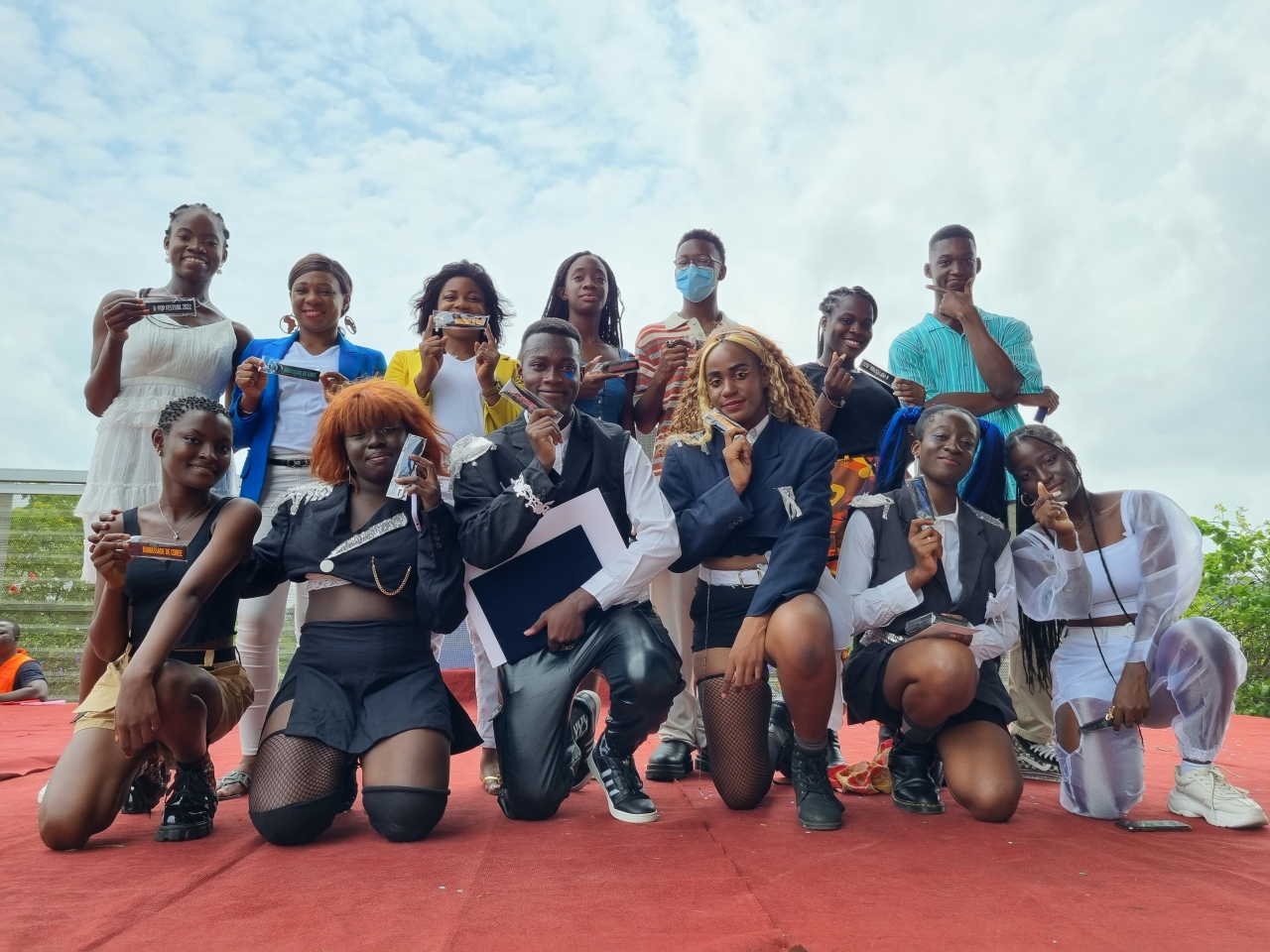 지난 7월 23일 코트디부아르 수도 아비장에 있는 ‘한-코트디부아르 체육·문화·ICT 협력센터’에서 K-POP World Festival 2022 코트디부아르 지역 예선전이 열렸다.[사진제공=주코트디부아르한국대사관]