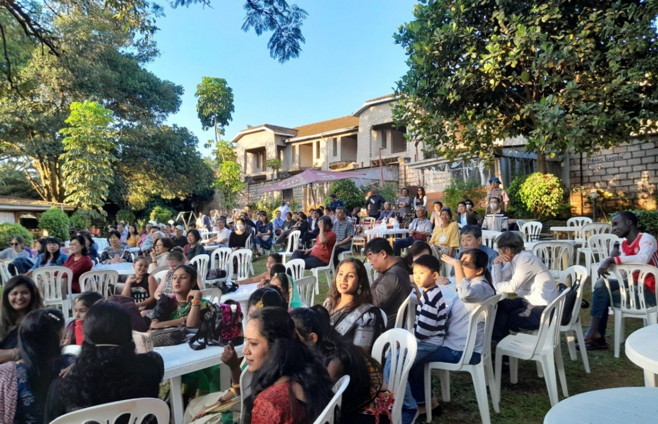 우간다한인회장가 지난 12월 3일 수도 캄팔라에 있는 한식당 미소가든에서 2022년도 송년회를 개최했다.[사진제공=우간다한인회]