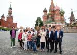 모스크바 교민들, 붉은광장서 ‘우리의 소원은 통일’ 합창