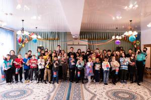 카자흐스탄 어린이 보호시설서 한국문화 행사