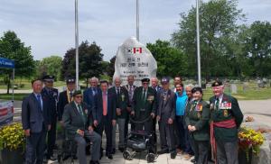 캐나다 나이아가라에 가평전투 기념비 세워져